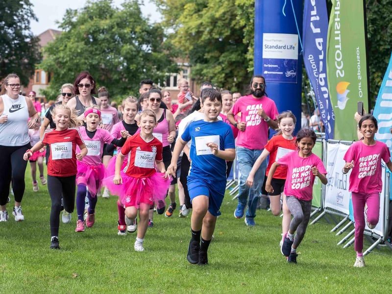 Pretty Muddy events took place in Abington Park on Saturday July 29, 2023.