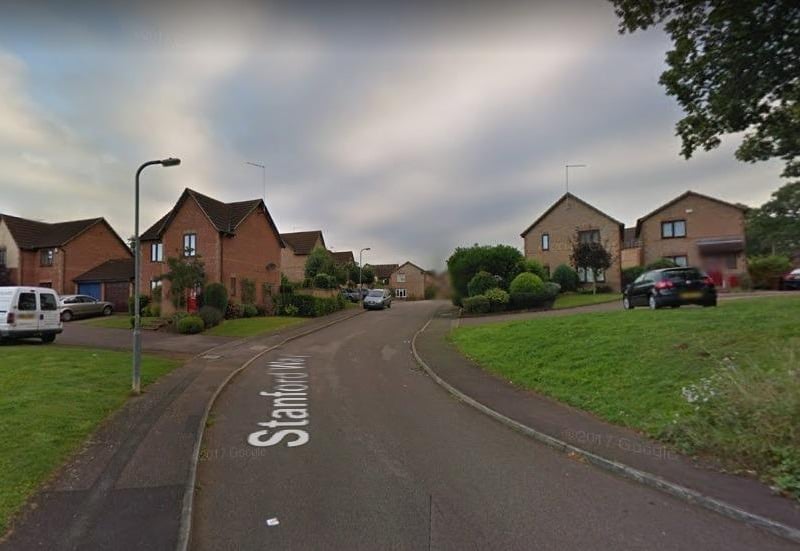There were 15 reports of violence and sex offences on or near Stanford Way in March 2023. Back in January, there were nine - placing it in third place for the highest number of reports. Now it shares a joint-first place with Connaught Street.