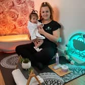 My Baby Spa was founded in April 2021 by Danielle Gibbs, a qualified primary school teacher who recognised the need for sessions like these after experiencing postnatal loneliness and anxiety.