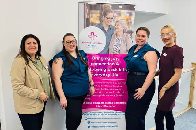 Morris Healthcare Group Team excited to launch Befriending and Empowering service.