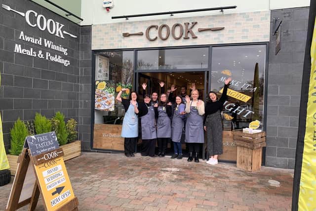 COOK opened its doors for the first time in Kingsthorpe Shopping Centre, Harborough Road last Thursday (April 6).