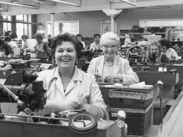 Women at Church's factory in Northampton 1967