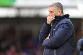 John Askey was not on press duties after Saturday's game