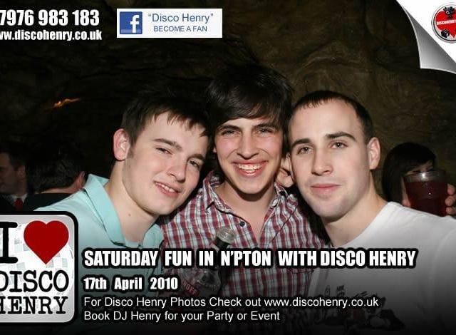 Nostalgic pictures from a night out at NB's