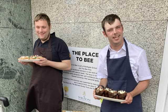 The Place To Bee, in Harborough Road, is a cafe and old-fashioned sweetshop associated with Northgate School Academy Trust and The Beehive.