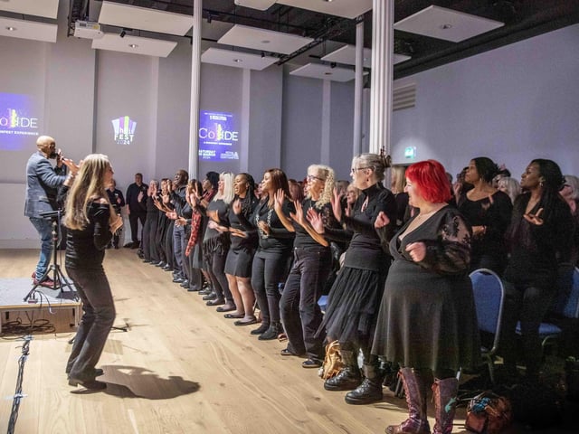 A launch night was held for the music concept, ahead of a taster session a show where 200 voices will be heard.