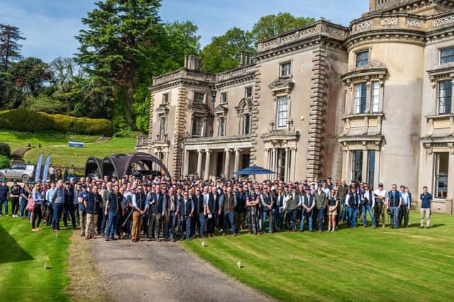 Property professionals and landowners took aim at a clay shooting comp in aid of a farming charity