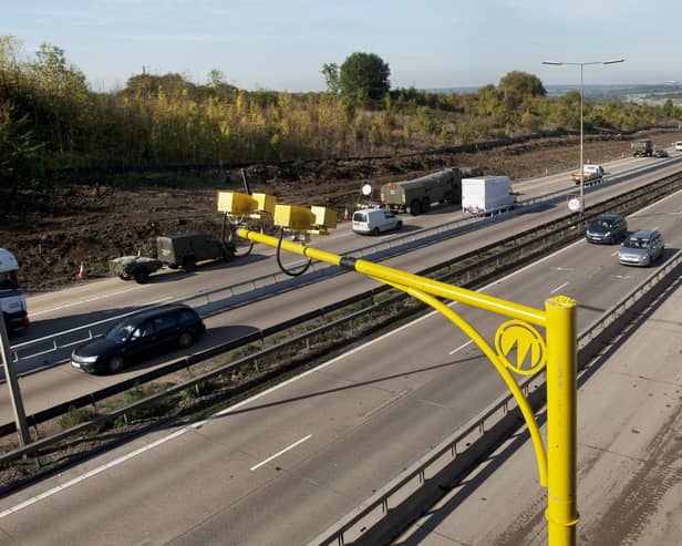 Average speed cameras are being brought into use shortly on a 15-mile stretch of the M1 in Northamptonshire