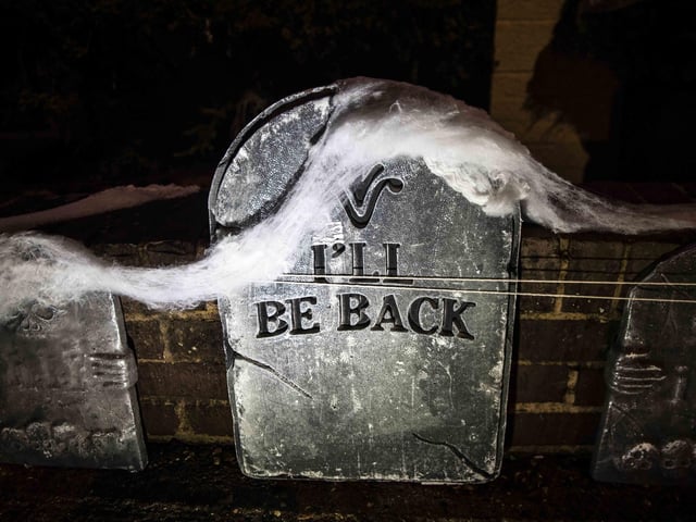 The owner of this Northampton house has gone above and beyond at Halloween for more than two decades. 2023 was no different.