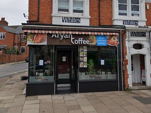 Aryan Coffee at 337 Wellingborough Road. Last inspected: 24 November 2022
