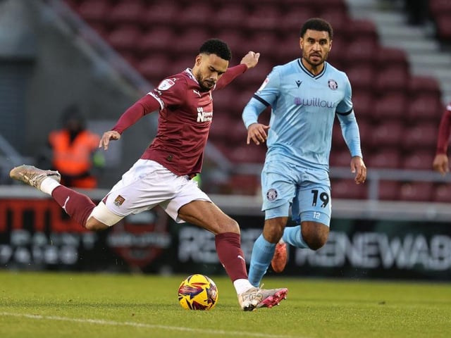 His first start since August and showed why Cobblers took a gamble on keeping him despite his injury record. Need him to stay fit now more than ever given what happened to the captain... 7