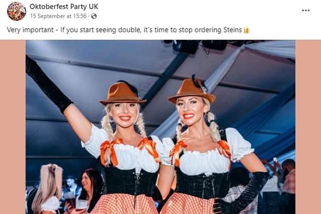 Oktoberfest Northampton will take place at Delapre Abbey this weekend (October 13 and 14)