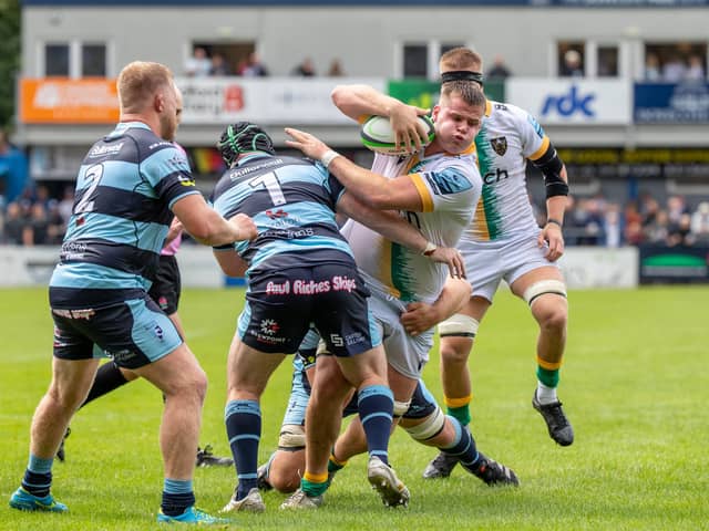 A youthful Saints side suffered defeat at Bedford Blues (picture: Ketan Shah)