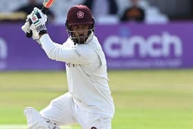 Saif Zaib top-scored for Northants