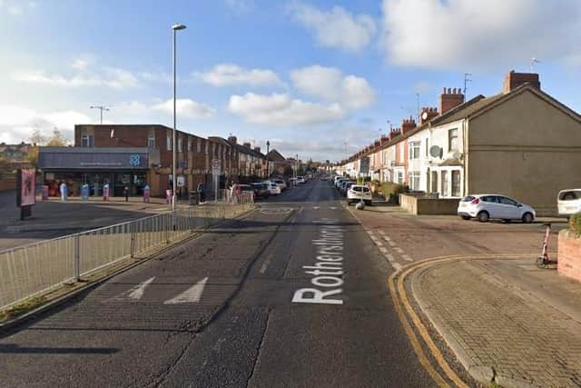 Rothersthorpe Road in Far Cotton