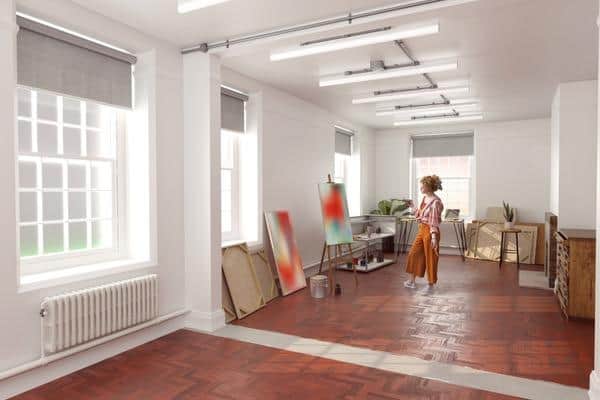 There will be 20 creative workspaces and studios, which will enable hundreds of artists and creators to grow and develop their practice in the town.