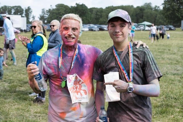 The Cynthia Spencer Northampton Colour Run 2022 took place at Overstone Park on Saturday, June 11.