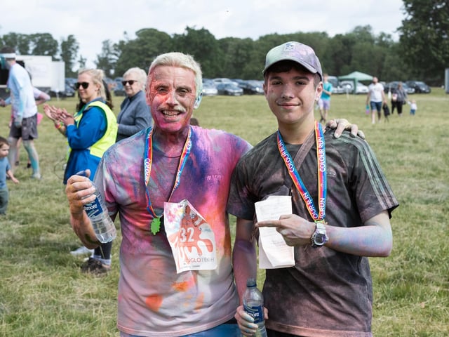 The Cynthia Spencer Northampton Colour Run 2022 took place at Overstone Park on Saturday, June 11.