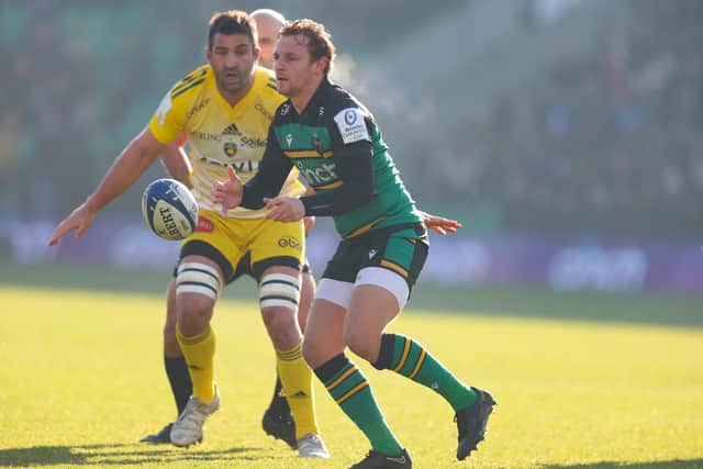 Callum Braley started at scrum-half for Saints