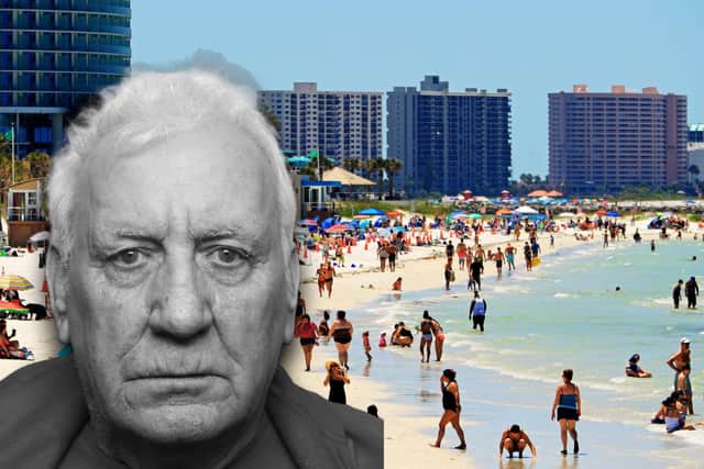 Malcolm John Chapman was last spotted using his passport at Tampa International Airport. Images: Northamptonshire Police / Getty