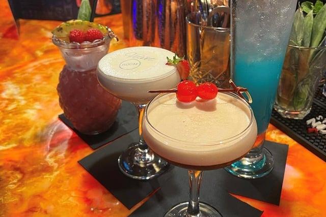 Velvet Room is a vibrant cocktail and tapas bar at the heart of Northampton town centre, with a range of classic and modern flavours. The cocktail bases include vodka, whiskey, brandy, gin and rum. Happy hour is from 5pm until 7pm and again from 9.30pm until 12am each day. Standard cocktails are priced at two for £13 and premium cocktails are two for £14.50 during happy hour. Location: 31 St Giles’ Street, NN1 1JF.