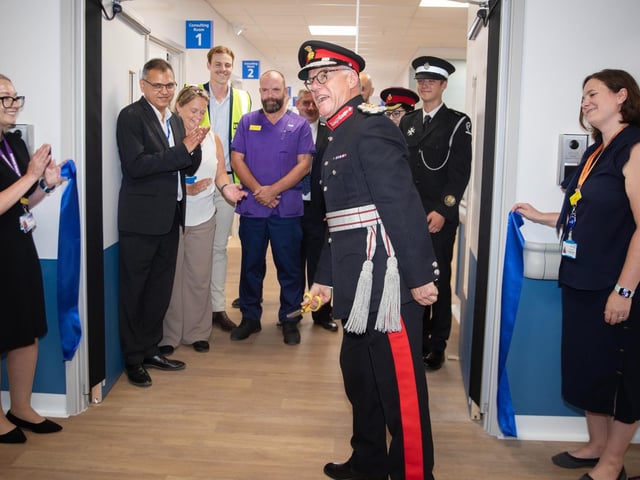 The new £15.75 million Urgent Treatment Centre has been completed at Northampton General Hospital