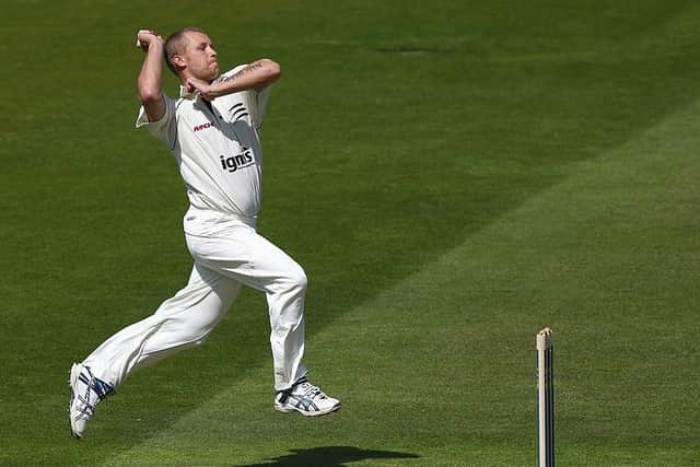 Gareth Berg made his first-class debut for Middlesex at the age of 26