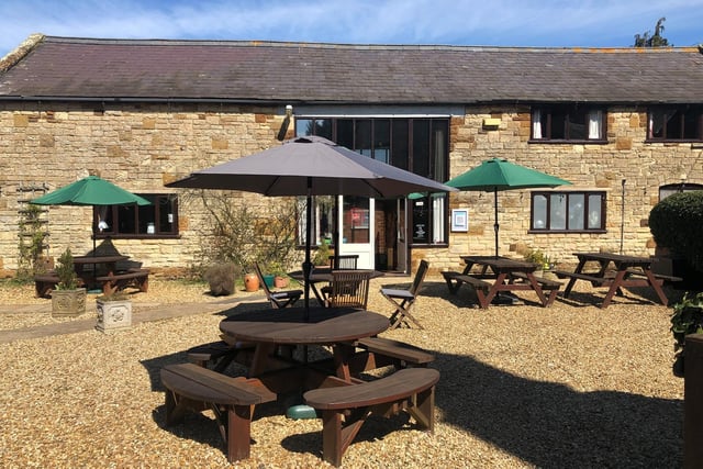 The Barn is located in a stone barn in the main courtyard, right at the heart of the Old Dairy Farm Centre.