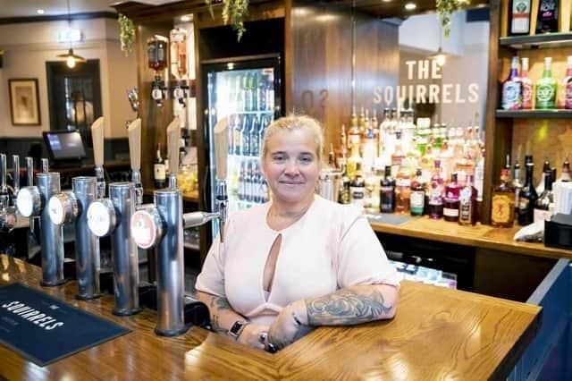 Miranda Richardson was forced to quit her previous pub due to spiralling costs last year. She is now successfully running The Squirrels in Duston as part of a Greene King franchise.