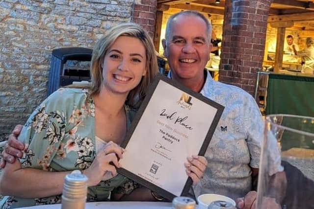 Business owner Jordan Zammit, pictured left, says her proudest achievement is placing second in the ‘best new business’ category at this year’s Northants Life Awards.