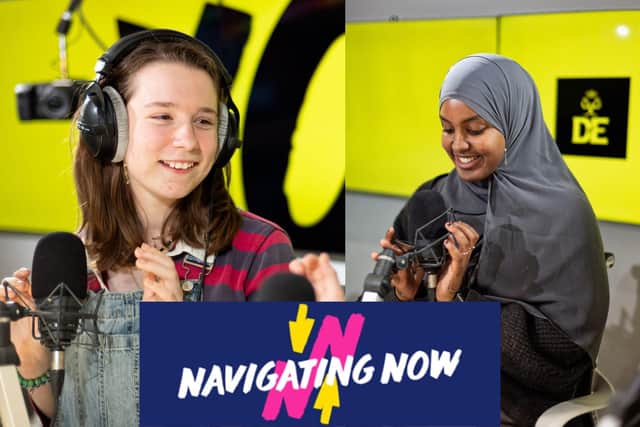 Hana and Gracie are hosts on Navigating Now, a new Duke of Edinburgh podcast