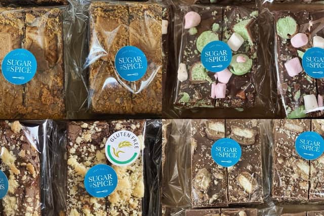 Sugar and Spice Bakes, located in Brixworth, offer home-baked treat gift boxes – spanning brownies, blondies, tiffins, cookies and their signature millionaire’s shortbread.