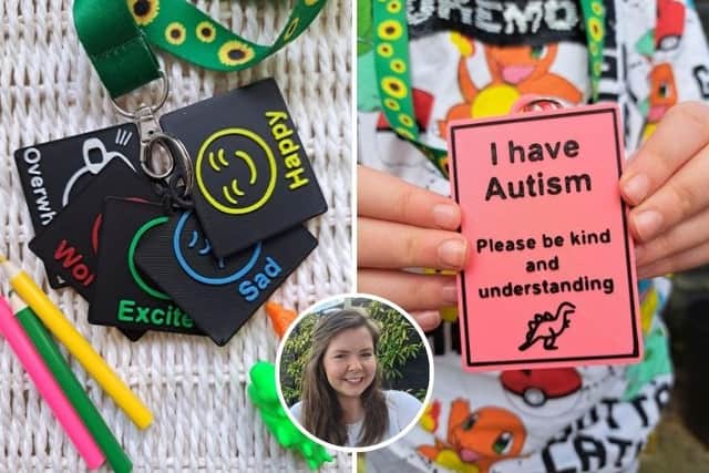 Sophie Haynes launched SEN Talk Tags in March, which was inspired by her five-year-old son’s autism diagnosis and aimed to help him express his needs and emotions.