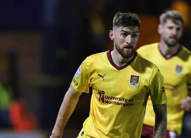 His excellent defensive work effectively kept Cobblers in the game. Brilliant tackle thwarted a two-on-one opportunity for Lincoln followed by a goal-line clearance at 1-1. Produced two more big defensive blocks in the second half. Unfortunately it was all in vain... 7.5 CHRON STAR MAN