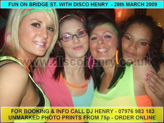 Nostalgic pictures from a night out at Balloon Bar and NB's 14 years ago
