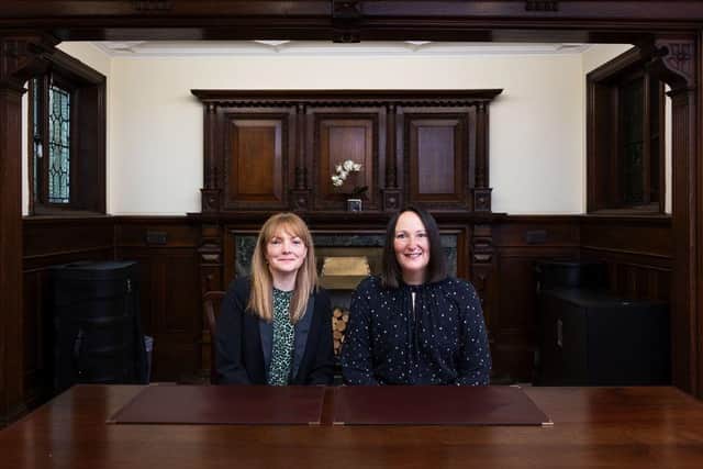 Managing Partner Clare de Banke (left) with Head of Private Client & Senior Partner Susan Owens