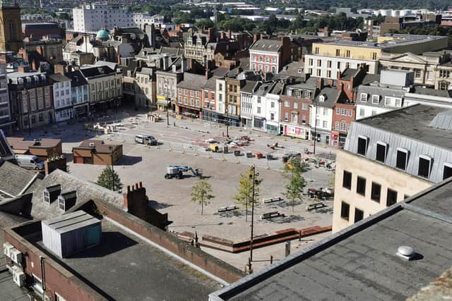 The Market Square will reopen to traders on Friday September 20.