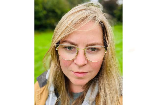 Hannah Taylor-Slaymaker, 42, florist and Iberis business owner, pictured.