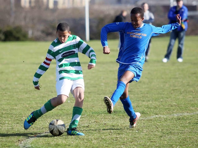 Gregory Celtic V Kingsthorpe Jets Lightning U13's in March 2012.