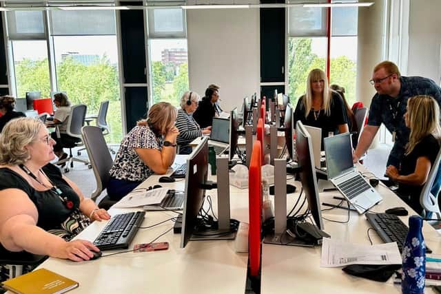 Members of the 2024 Clearing helpline team