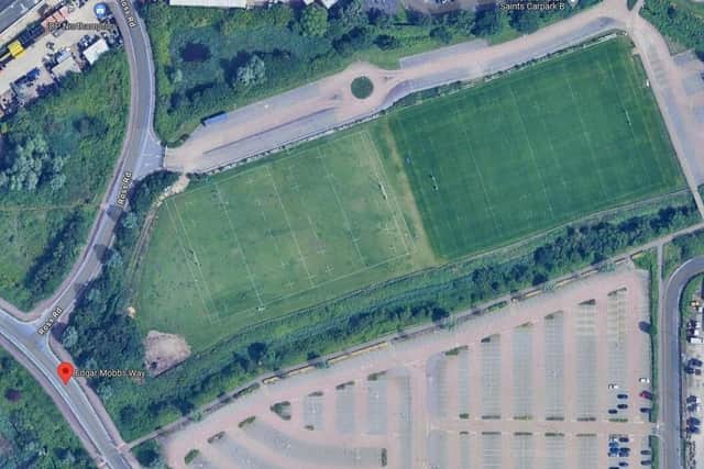 Saints have submitted plans to develop on a piece of surplus land next to its training pitches