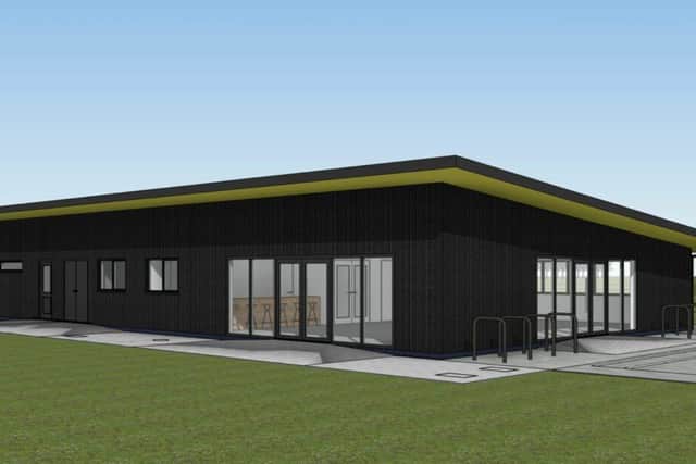 Blisworths propsed new clubhouse.