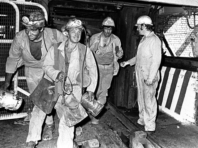 Did you work down the pit in its heyday?