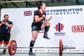Local health worker Harriet Waite has her sights on more powerlifting medals
