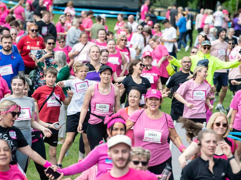 The 3k, 5k and 10k events took place in Abington Park on Sunday July 30, 2023.