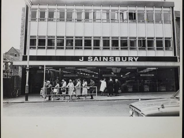 Do you remember Sainsbury's in the Drapery?