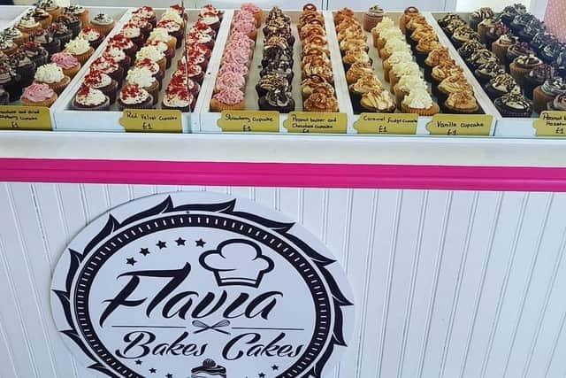 Flavia Bakes Cakes was established by Flavia Solymosi in 2012, but it was in July this year when she established her stall in the Grosvenor Shopping Centre. The business offers birthday cakes, cookies, cakes to take away, brownies and cookie sandwiches. Flavia first opened a stall in Weston Favell Shopping Centre last March and made the leap to open her second location in July.