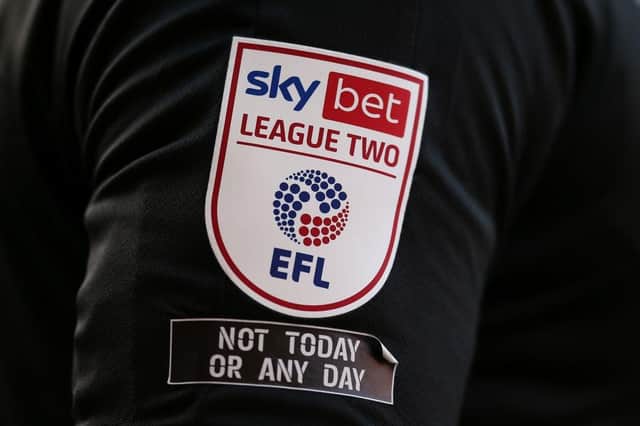 The League Two season kicks off on Saturday. Picture: Getty.