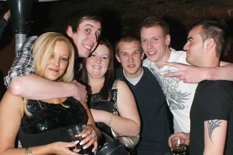 Nostalgic pictures from a night out on the town 13 years ago