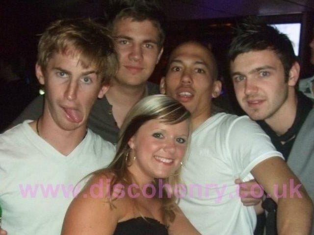 Nostalgic pictures from a night out in town